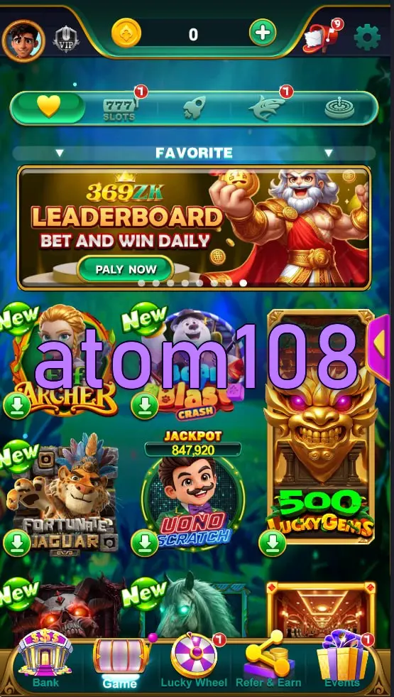 atom108 Tangkapan Layar - APK Resmi